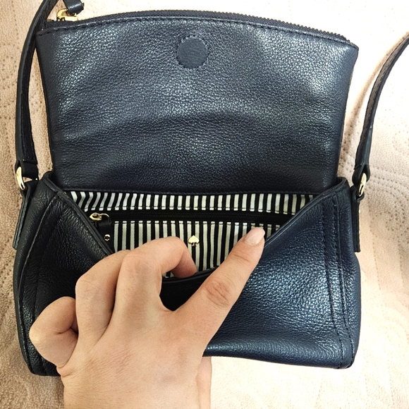 Kate Spade Crossbody Bag NWOT Navy Blue - Picture 7 of 9